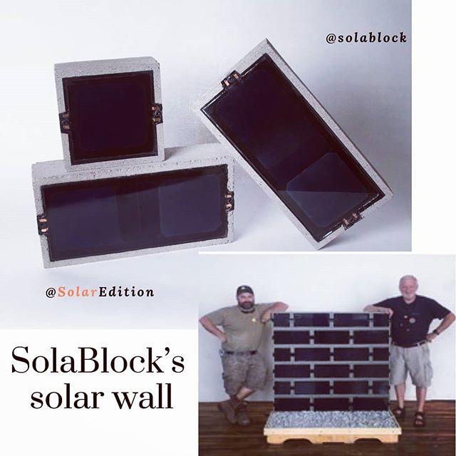 SolaBlock’s solar wall