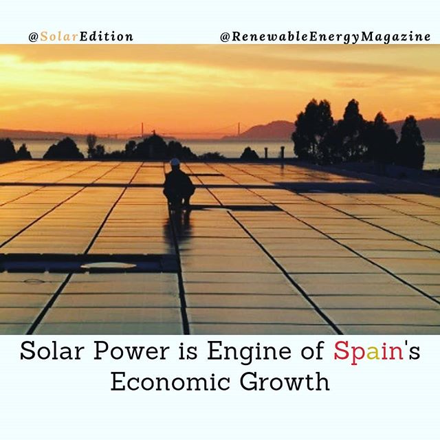 Solar Power Is Engine Of Spain’s Economic Growth